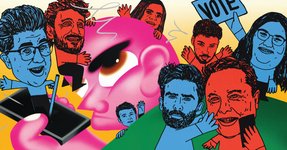 Thumbnail of A Visual Guide to the Influencers Shaping the 2024 Election