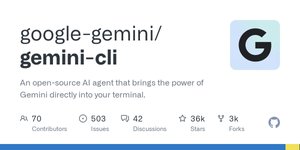 Thumbnail of GitHub - google-gemini/gemini-cli: An open-source AI agent that brings the power of Gemini directly into your terminal.