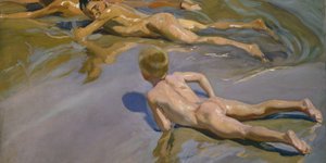 Thumbnail of Niños en la playa - Joaquín Sorolla
