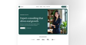 Thumbnail of Stratex - Consulting agency website template