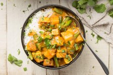 Thumbnail of Vegan Yellow Curry with Potatoes & Tofu