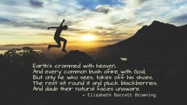 Thumbnail of Poetry Friday – Earth’s Crammed with Heaven – Dare to Care