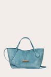 Thumbnail of Petite Penne Tote Suede Cadet Blue