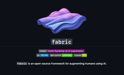 Thumbnail of GitHub - danielmiessler/fabric: fabric is an open-source framework for augmenting humans using AI. It provides a modular framework for solving specific problems using a crowdsourced set of AI prompts that...