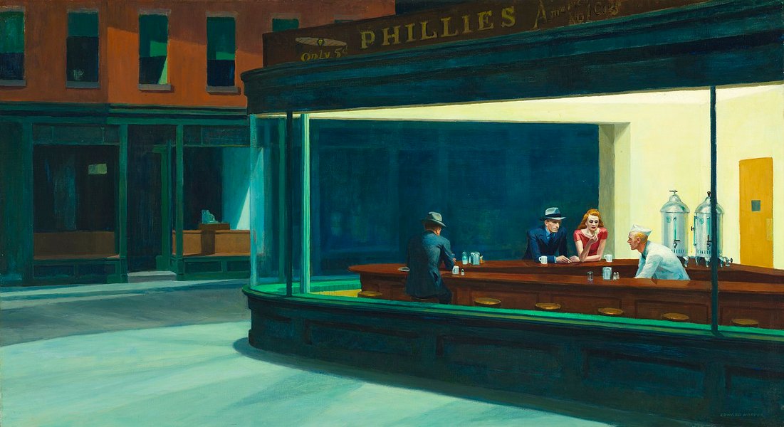 Thumbnail of File:Hopper Nighthawks.jpg - Wikipedia