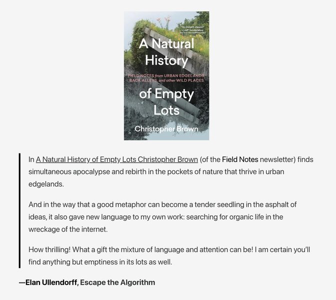 Thumbnail of Christopher Brown | Substack