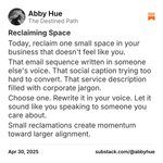 Thumbnail of Abby Hue on Substack