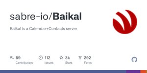 Thumbnail of GitHub - sabre-io/Baikal: Baïkal is a Calendar+Contacts server