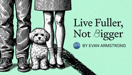 Thumbnail of Live Fuller, Not Bigger