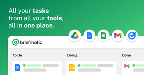 Thumbnail of Briefmatic: The best kanban board and todo list | Your Google Docs, Gmail, Slack, Google Tasks all in one place.