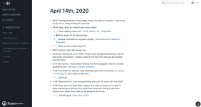 Thumbnail of Interstitial Journaling: Combining Notes, to-Do and Time Tracking