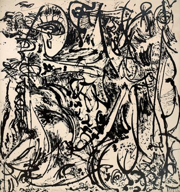Thumbnail of jackson pollock late head painting - Google Search
