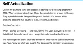 Thumbnail of Self Actualization