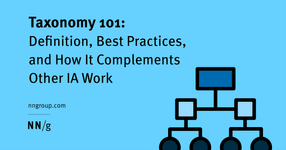 Thumbnail of Taxonomy 101: Definition, Best Practices, and How It Complements ...