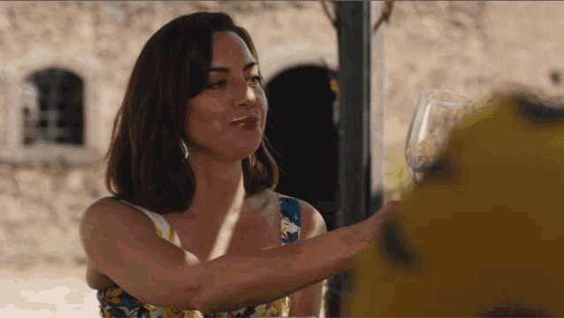 Thumbnail of Aubrey Plaza White Lotus GIF - Aubrey Plaza White Lotus White Lotus Season2 - Discover & Share GIFs