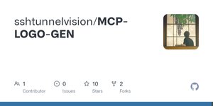 Thumbnail of GitHub - sshtunnelvision/MCP-LOGO-GEN