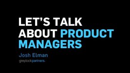 Thumbnail of Let’s talk about Product Management
