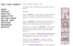 Thumbnail of CODY COOK-PARROTT