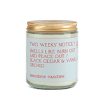 Thumbnail of Two Weeks Notice Candle