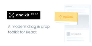 Thumbnail of dnd kit �– a modern drag and drop toolkit for React