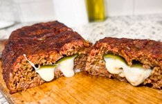 Thumbnail of Smoked Meatloaf with Poblano and Cheese Stuffing - Smoked BBQ Source