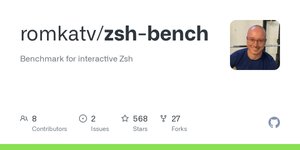 Thumbnail of GitHub - romkatv/zsh-bench: Benchmark for interactive Zsh