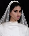 Thumbnail of HAZEL GLASS PEARLS BEADED VEIL