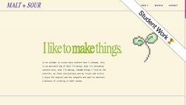 Thumbnail of Malt + Sour — ilovecreatives