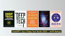 Thumbnail of ChatGPT’s Top 5 Deep Tech Books in 2025—Ranked by AI-PS©