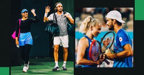Thumbnail of How tennis couples like ‘Tsitsidosa’ navigate what it’s like to date a tennis player