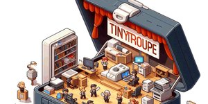 Thumbnail of GitHub - microsoft/TinyTroupe: LLM-powered multiagent persona simulation for imagination enhancement and business insights.