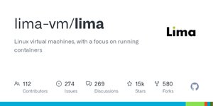 Thumbnail of GitHub - lima-vm/lima: Linux virtual machines, with a focus on running containers