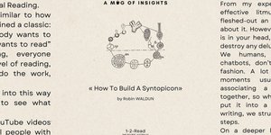Thumbnail of [1-2-Read] How To Build A Bank of Ideas From Your Reading (expanded)