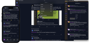Thumbnail of GitHub - Dimillian/IceCubesApp: A SwiftUI Mastodon client