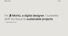 Thumbnail of Moritz Kindler – Digital Designer