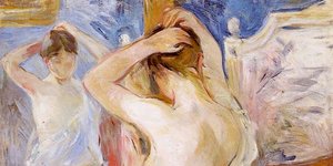 Thumbnail of Ante el espejo - Berthe Morisot