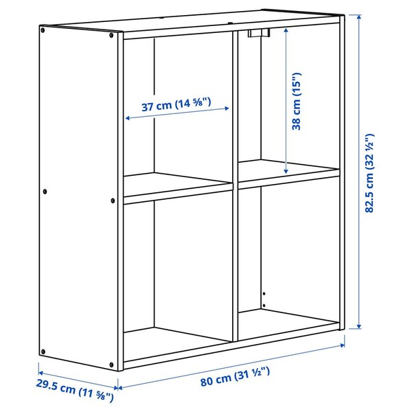 Thumbnail of IVAR shelving unit, pine, 80x30x83 cm - IKEA