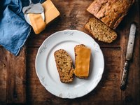 Thumbnail of Brown Cheese, Honey & Rye Quick Bread (brunostbrød uten gjær) - North Wild Kitchen