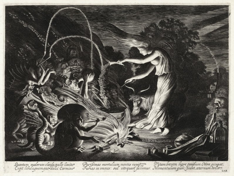 Thumbnail of ‘Sorceress’ by Jan van de Velde II (1626)