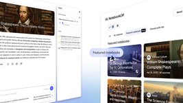 Thumbnail of Try featured notebooks on selected topics in NotebookLM