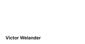 Thumbnail of Victor Welander