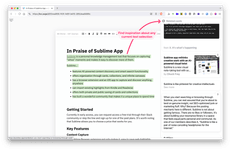 Thumbnail of In Praise of Sublime App - Daniel Wentsch