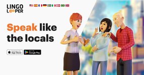 Thumbnail of LingoLooper - The natural way to learn a language on iOS and Android