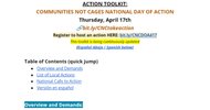 Thumbnail of [4/17/25] ACTION TOOLKIT | KIT DE ACCION: CNC