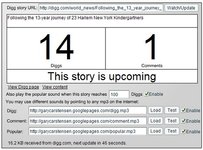 Thumbnail of 29 Super Awesome Tools Built on the Digg API -