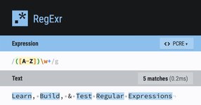 Thumbnail of RegExr: Learn, Build, & Test RegEx