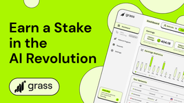 Thumbnail of Grass: Earn A Stake in the AI Revolution