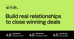Thumbnail of folk - Real relationships. Winning deals.
