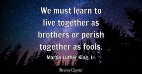 Thumbnail of Martin Luther King, Jr. - We must learn to live together...