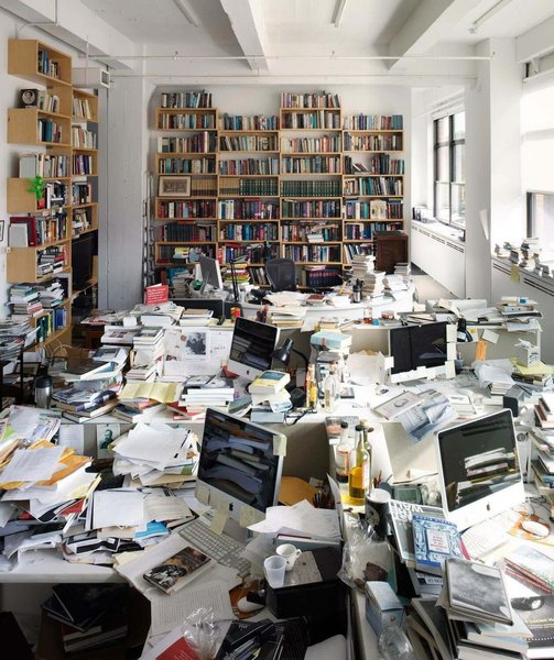 Thumbnail of This is the New York Review of Books office.